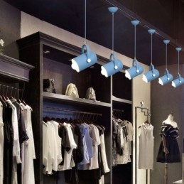 Závěsná lampa Nordic Colorful Light Macaron s jednou hlavou