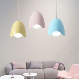 Jednohlavá závěsná lampa Creative Macaron Pendant Light