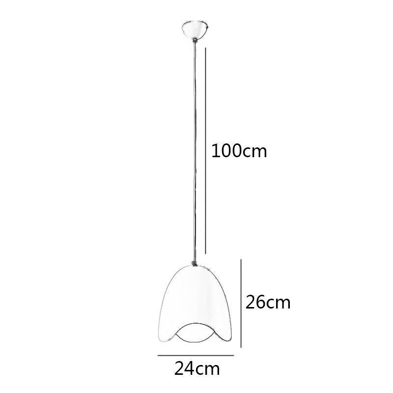 Jednohlavá závěsná lampa Creative Macaron Pendant Light