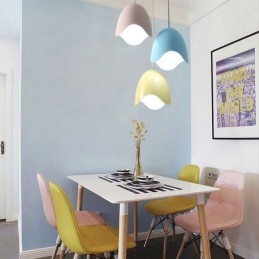 Jednohlavá závěsná lampa Creative Macaron Pendant Light