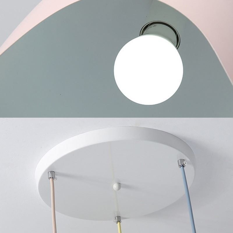 Jednohlavá závěsná lampa Creative Macaron Pendant Light