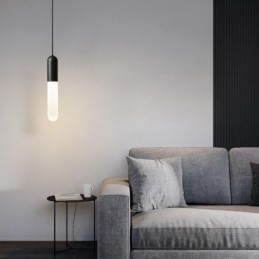 Moderní matné závěsné světlo kartáčované závěsné svítidlo