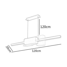 Minimalistické proužkové závěsné svítidlo Moderní kreativní závěsné svítidlo