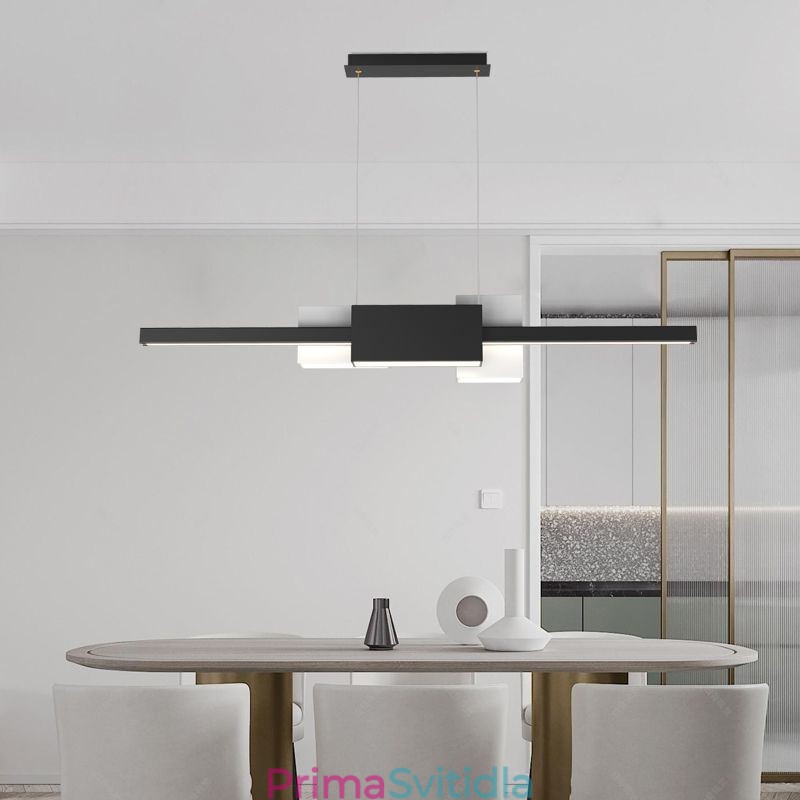 Minimalistické proužkové závěsné svítidlo Moderní kreativní závěsné svítidlo