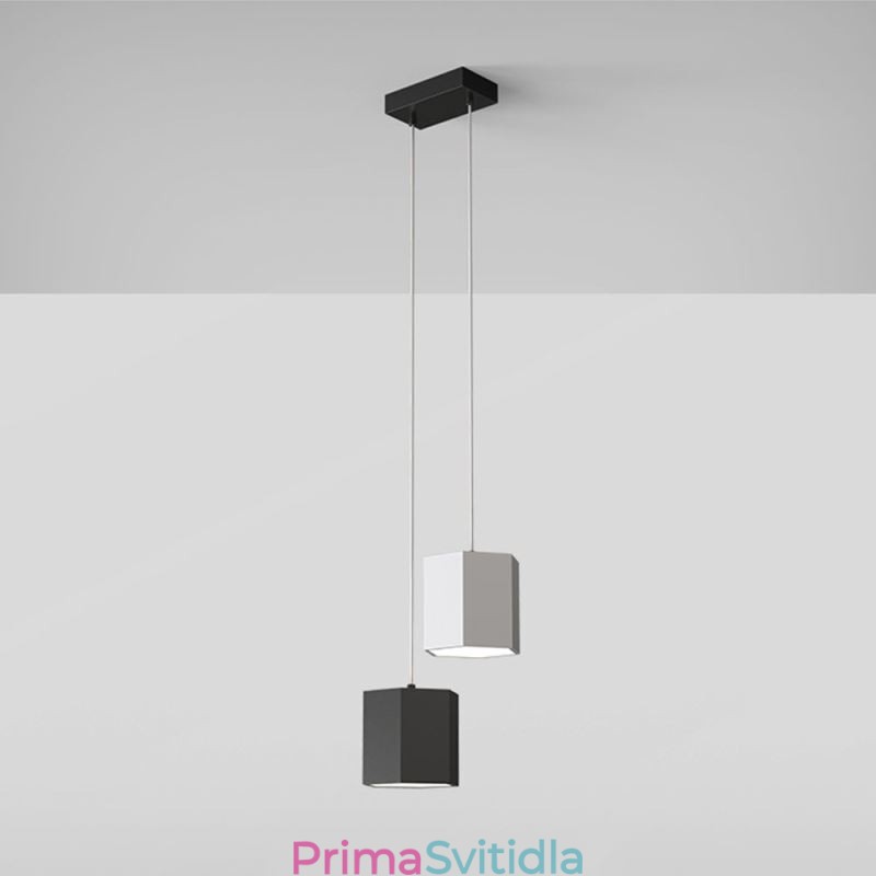 Moderní šestihranné závěsné světlo jednoduché závěsné svítidlo