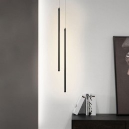 Závěsné světlo Nordic Long Tube Visící Lamp Island