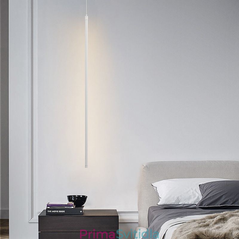 Závěsné světlo Nordic Long Tube Visící Lamp Island