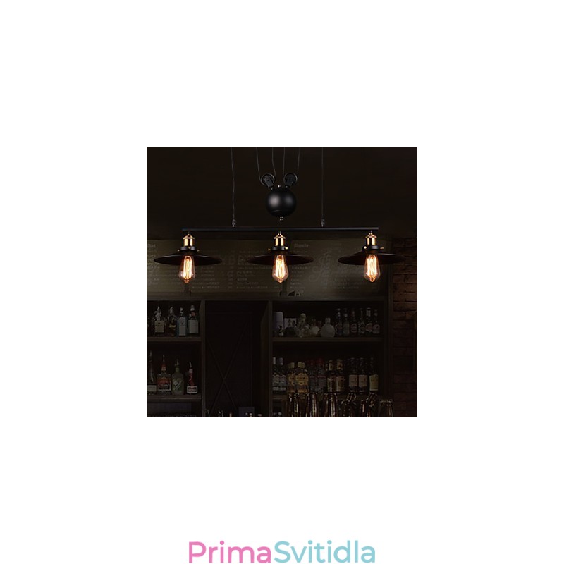 Moderní současný mini styl kovový lustr