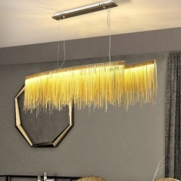 Moderní závěsné světlo kreativní střapec závěsná lampa Cafe