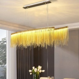 Moderní závěsné světlo kreativní střapec závěsná lampa Cafe