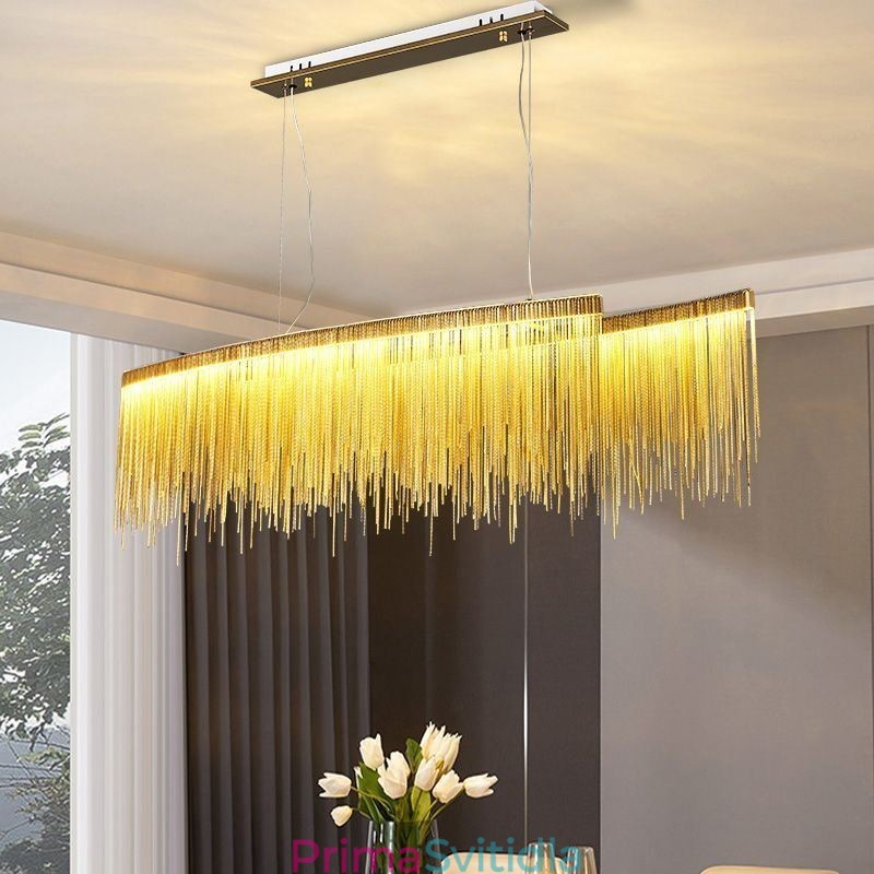 Moderní závěsné světlo kreativní střapec závěsná lampa Cafe