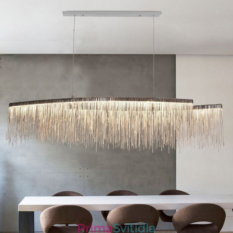 Moderní závěsné světlo kreativní střapec závěsná lampa Cafe