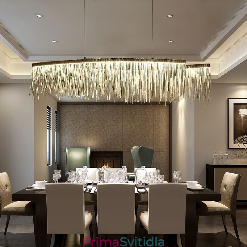 Moderní závěsné světlo kreativní střapec závěsná lampa Cafe