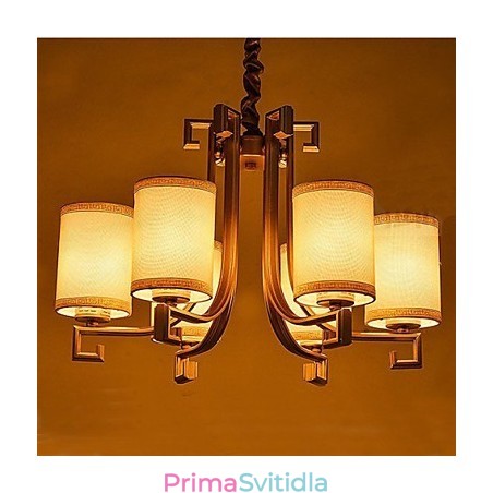 Lustr v čínském stylu Vzduchové lampy s imitací mědi Lustr v čínském stylu Vzduchové lampy s imitací mědi