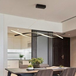 Moderní závěsné světlo Twist Design závěsná lampa Jídelní