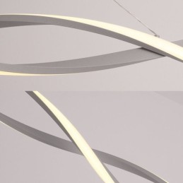 Moderní závěsné světlo Twist Design závěsná lampa Jídelní