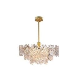 Luxusní závěsné světlo Home Dekor Skleněný lustr Living