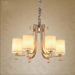 Lustr v čínském stylu Vzduchové lampy s imitací mědi