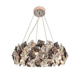 Lehký luxusní skleněný lustr Moderní minimalistická závěsná lampa Living