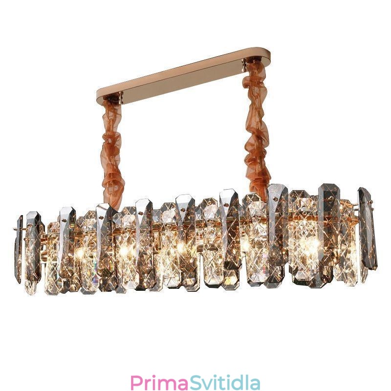 Moderní skleněné závěsné osvětlení luxusní závěsné svítidlo jídelní