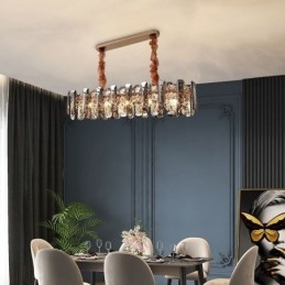 Moderní skleněné závěsné osvětlení luxusní závěsné svítidlo jídelní