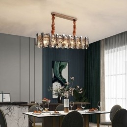 Moderní skleněné závěsné osvětlení luxusní závěsné svítidlo jídelní