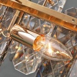 Moderní skleněné závěsné osvětlení luxusní závěsné svítidlo jídelní