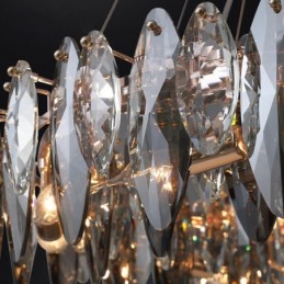Světlo Luxusní závěsné světlo Home Dekor Skleněný lustr Living