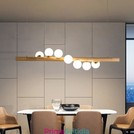 Závěsné svítidlo Magic Bean Light Wood Strip Závěsné svítidlo Magic Bean Light Wood Strip