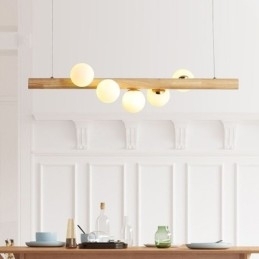 Závěsné svítidlo Magic Bean Light Wood Strip