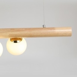 Závěsné svítidlo Magic Bean Light Wood Strip