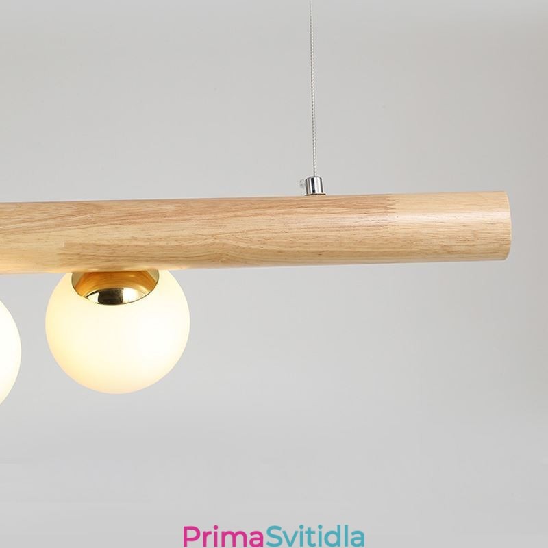 Závěsné svítidlo Magic Bean Light Wood Strip