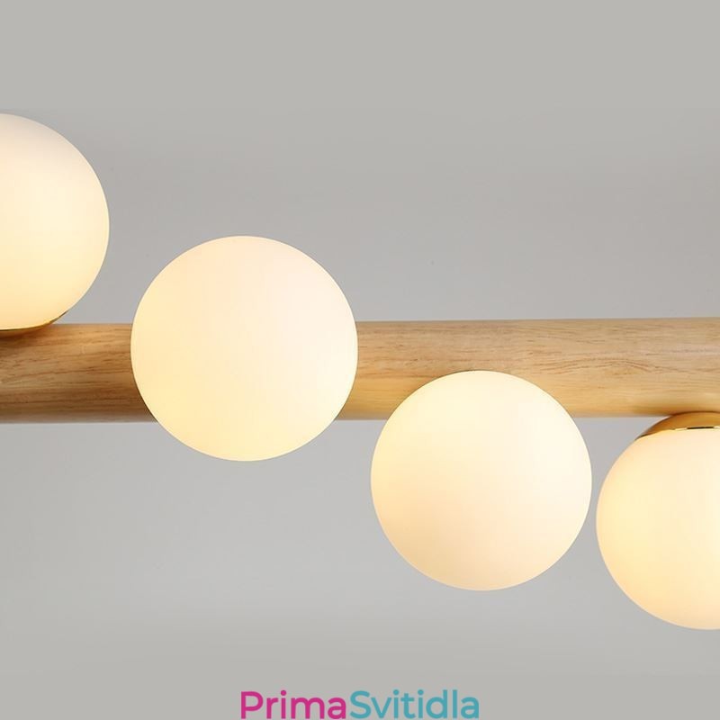 Závěsné svítidlo Magic Bean Light Wood Strip