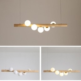Závěsné svítidlo Magic Bean Light Wood Strip