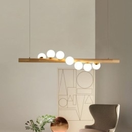 Závěsné svítidlo Magic Bean Light Wood Strip