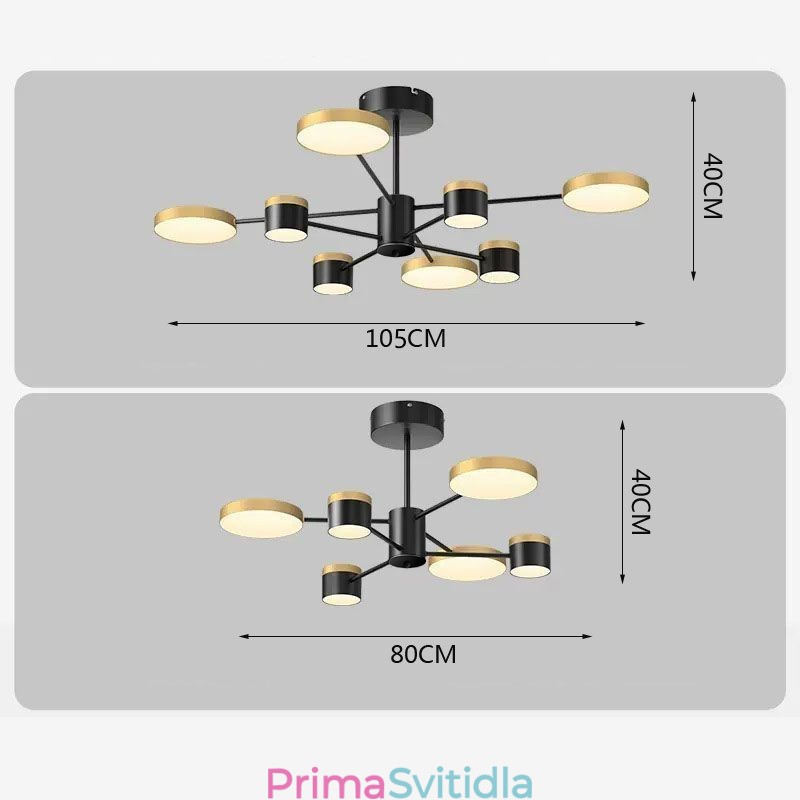 Závěsné svítidlo pro projekci hvězd