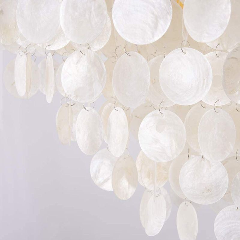Závěsné svítidlo European Seashell Současné závěsné světlo