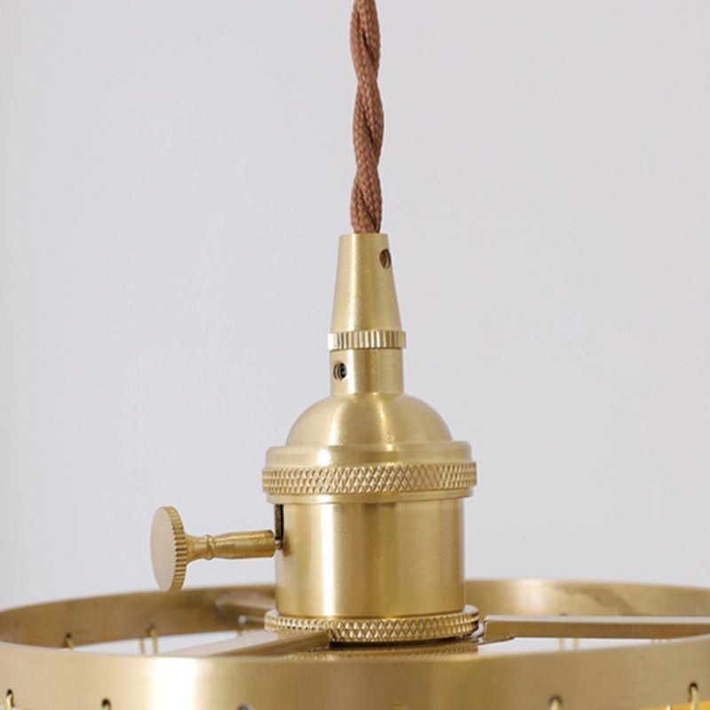 Moderní klasický lustr Závěsné svítidlo se stíněním bílé mušle Stropní lampa