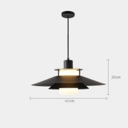 Severské hliníkové závěsné svítidlo Moderní minimalistické stropní osvětlení