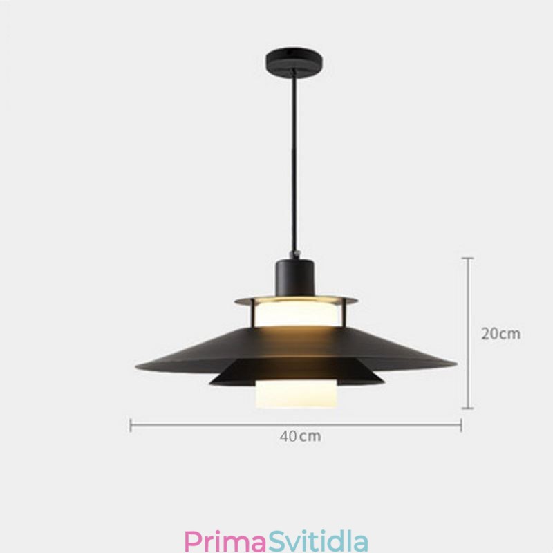 Severské hliníkové závěsné svítidlo Moderní minimalistické stropní osvětlení