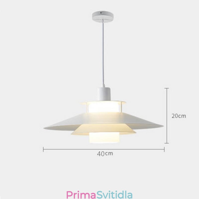 Severské hliníkové závěsné svítidlo Moderní minimalistické stropní osvětlení