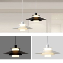 Severské hliníkové závěsné svítidlo Moderní minimalistické stropní osvětlení