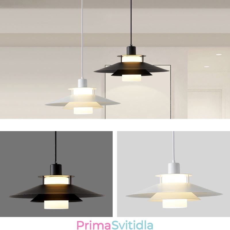 Severské hliníkové závěsné svítidlo Moderní minimalistické stropní osvětlení