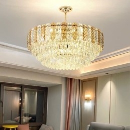 Luxusní evropské závěsné křišťálové stropní svítidlo