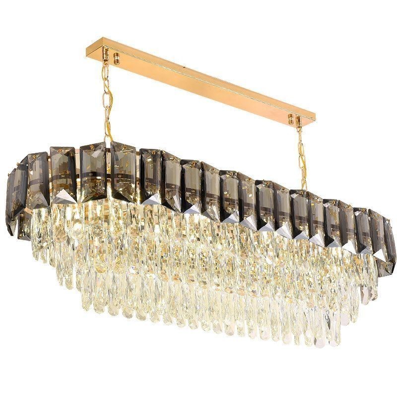Luxusní oválné závěsné svítidlo K9 Crystal Pendant Light