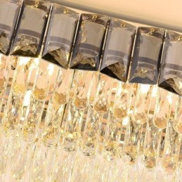 Luxusní oválné závěsné svítidlo K9 Crystal Pendant Light