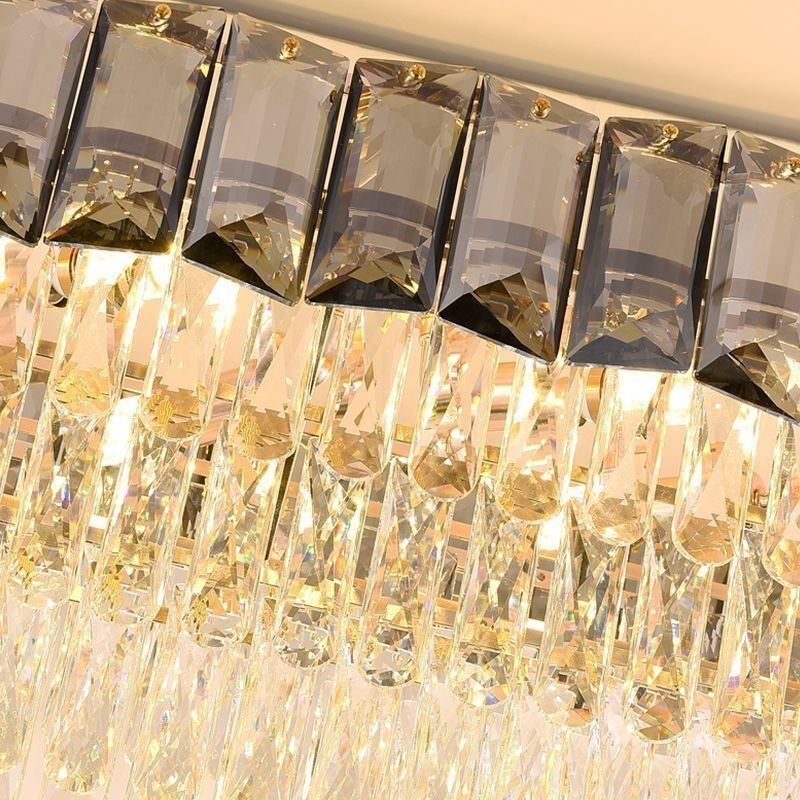 Luxusní oválné závěsné svítidlo K9 Crystal Pendant Light