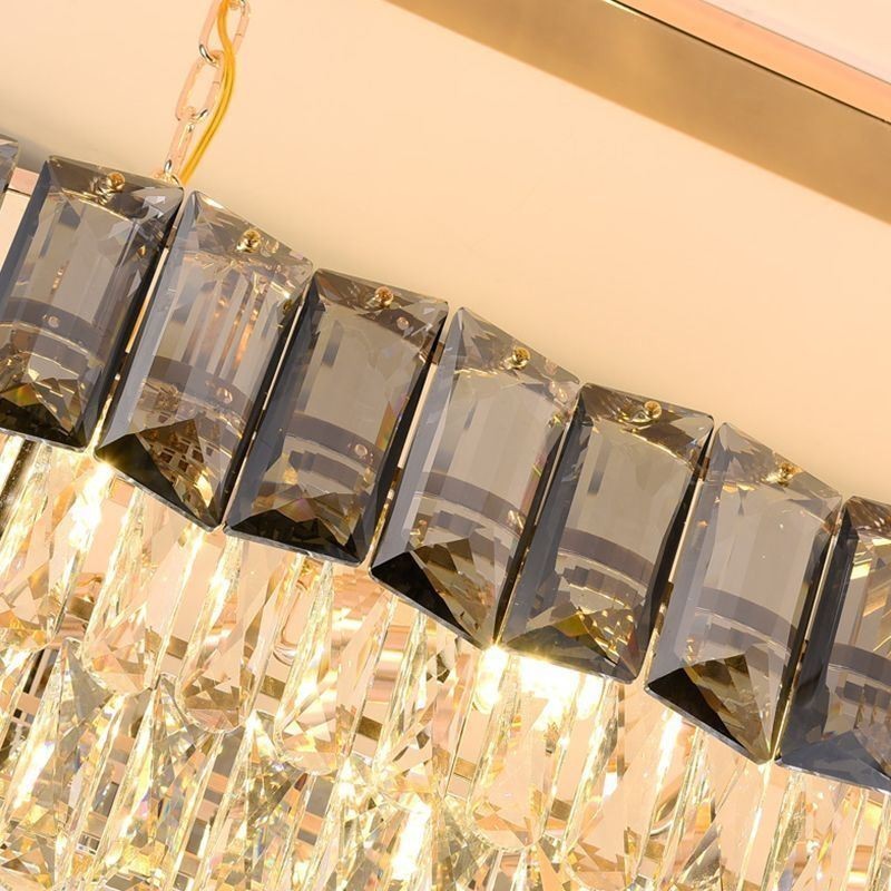 Luxusní oválné závěsné svítidlo K9 Crystal Pendant Light