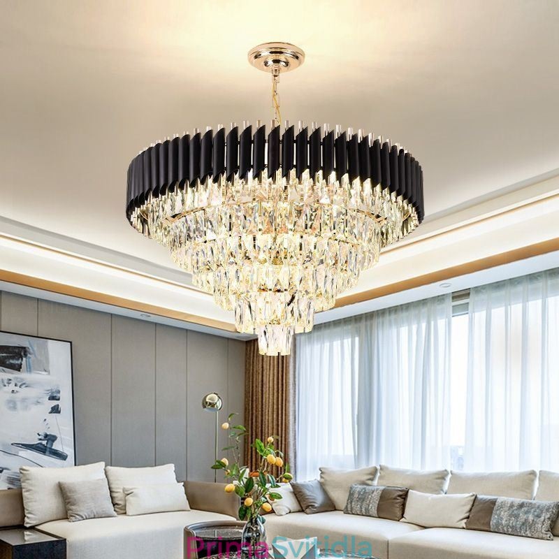 Luxusní křišťálové závěsné svítidlo Stropní svítidlo 6 9 12 Světla