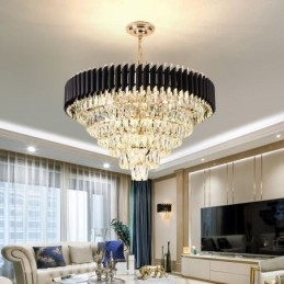Luxusní křišťálové závěsné svítidlo Stropní svítidlo 6 9 12 Světla